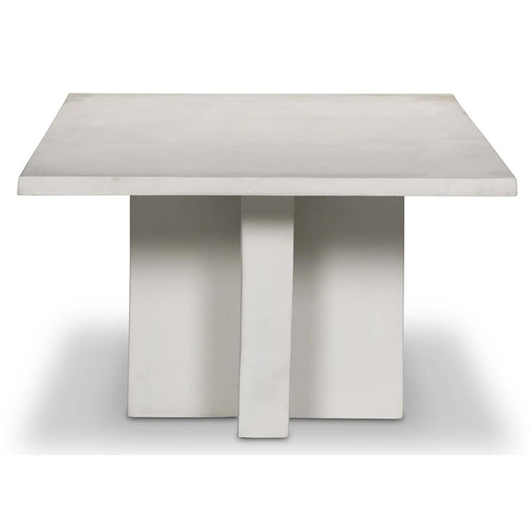Home Fashion Terrell Outdoor Coffee Table Matte White By Four Hands