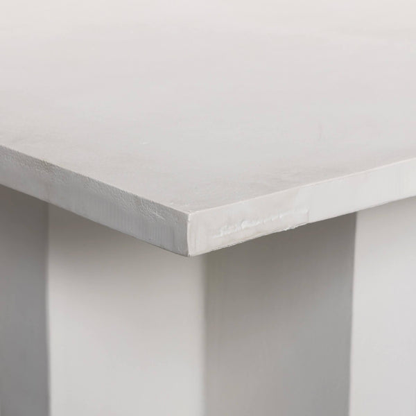 Home Fashion Terrell Outdoor Coffee Table Matte White By Four Hands