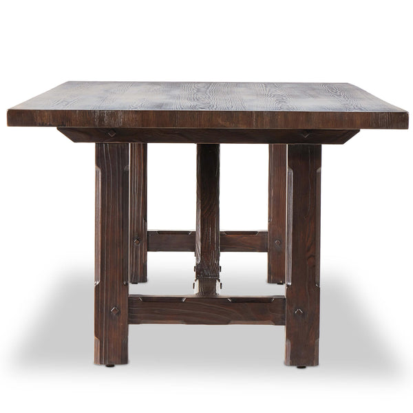 Home Fashion The Arch Dining Table Medium Brown By Four Hands