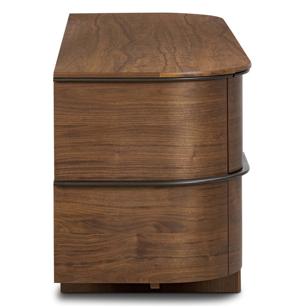 Home Fashion Theo 6 Drawer Dresser Dark Brown Walnut By Four Hands