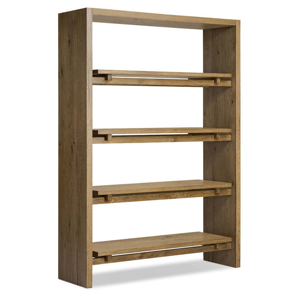 home fashion Theodore Bookcase Rustic Amber Oak by Four Hands