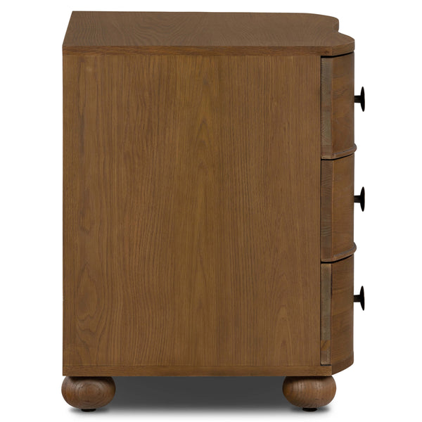 Home Fashion Tiago Nightstand Toasted Oak By Four Hands