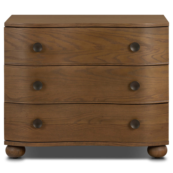 Home Fashion Tiago Nightstand Toasted Oak By Four Hands