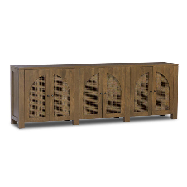 home fashion Tilda 6 Door Sideboard Taupe Mango by Four Hands