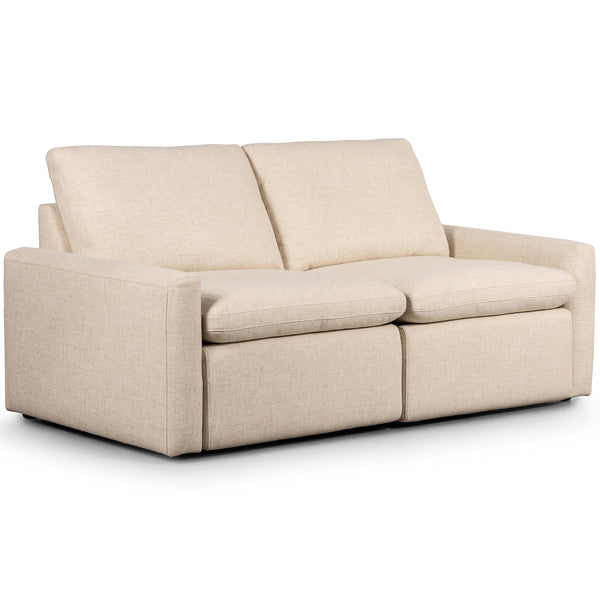 Home Fashion Tillery 2 Piece Power Recliner Sofa Antigo Natural By Four Hands