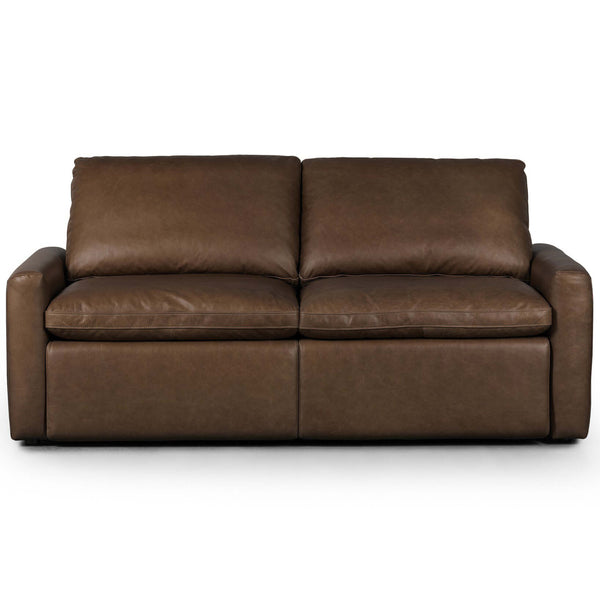 home fashion Tillery Leather Power Recliner 2-Piece Sectional Sonoma Coco by Four Hands