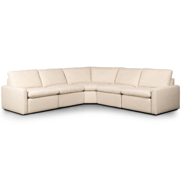 home fashion Tillery Power Recliner Sectional Antigo Natural by Four Hands