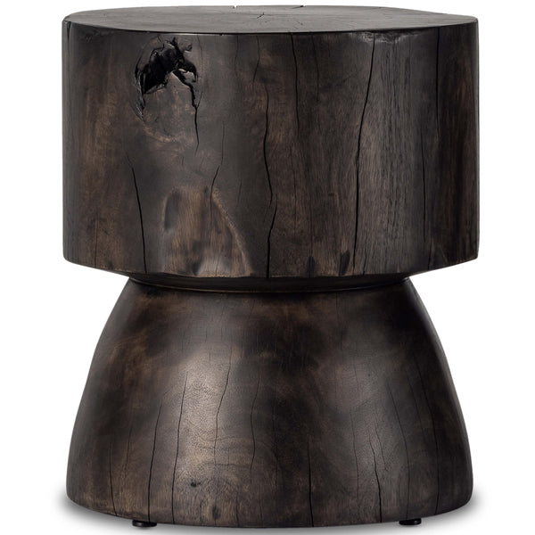 home fashion Tino End Table Rubbed Black by Four Hands