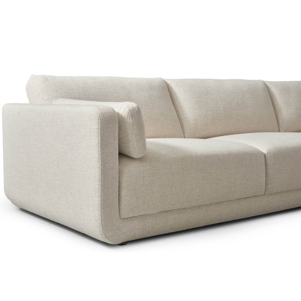 Home Fashion Toland 2-Piece Sectional W/ Chaise Palma Cream By Four Hands