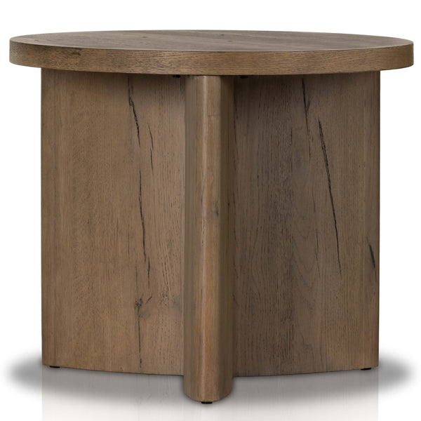 Home Fashion Toli End Table Rustic Grey By Four Hands