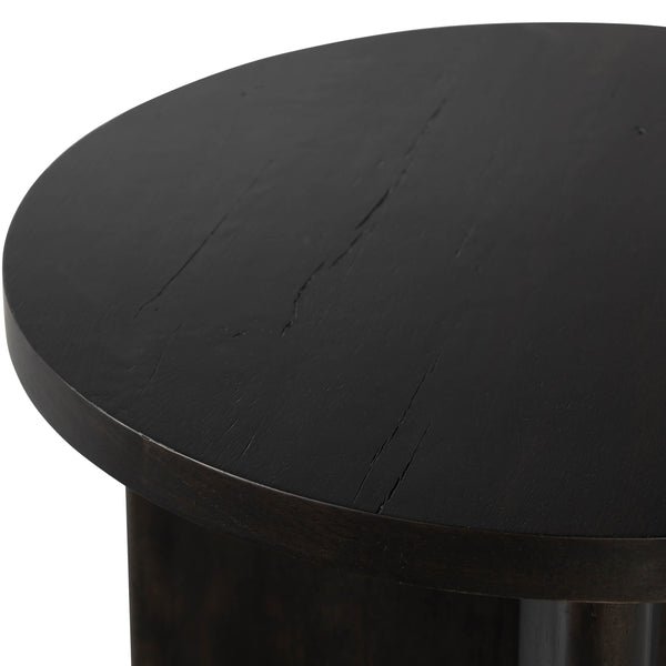 Home Fashion Toli End Table Smoked Black By Four Hands