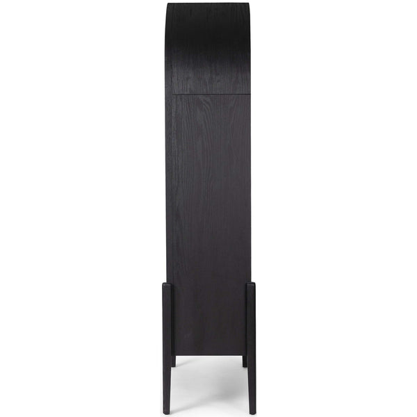 Home Fashion Tolle Bookcase Matte Black By Four Hands