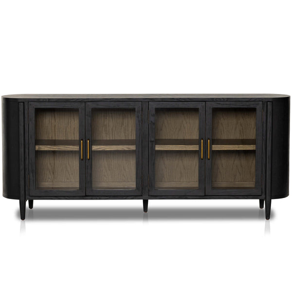 Home Fashion Tolle Sideboard Drifted Matte Black By Four Hands