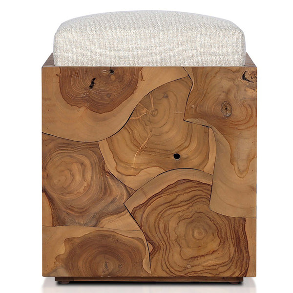 Home Fashion Tomlin Outdoor Stool Hayes Cream By Four Hands