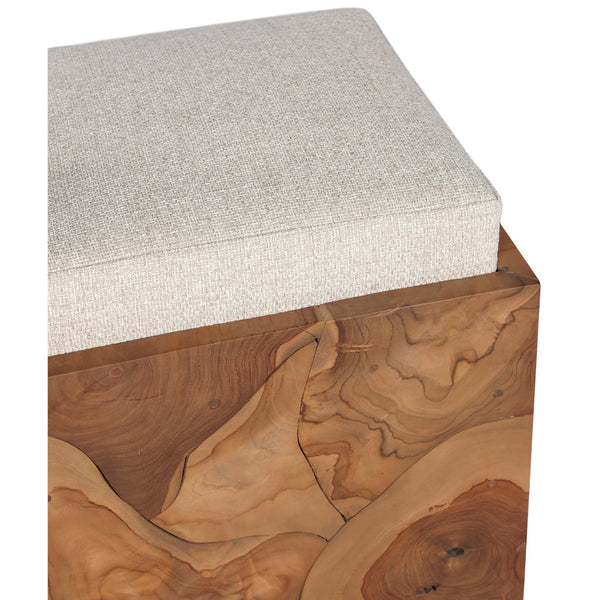 Home Fashion Tomlin Outdoor Stool Hayes Cream By Four Hands