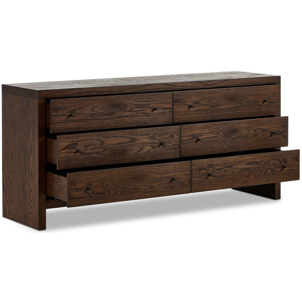 Home Fashion Torrington 6 Drawer Dresser Umber By Four Hands