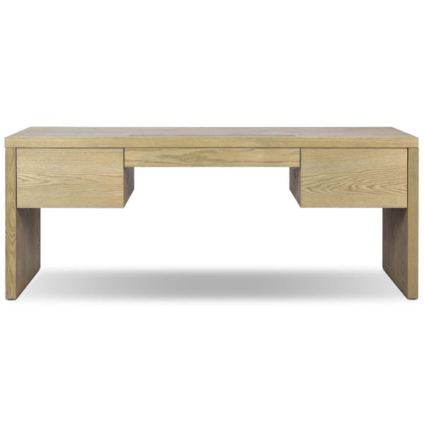 Home Fashion Torrington Desk Sandy Oak By Four Hands