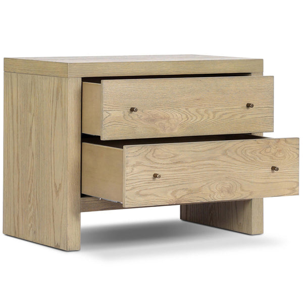 Home Fashion Torrington Nightstand Sandy Oak By Four Hands