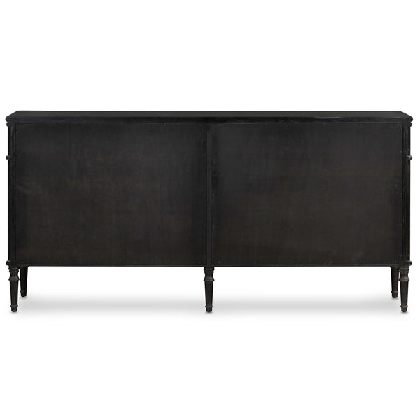 Home Fashion Toulouse 6 Drawer Dresser Distressed Black By Four Hands