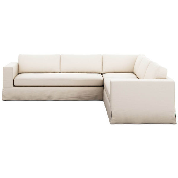 home fashion Tovana 3 Piece Sectional Nomad Marshmallow by Four Hands