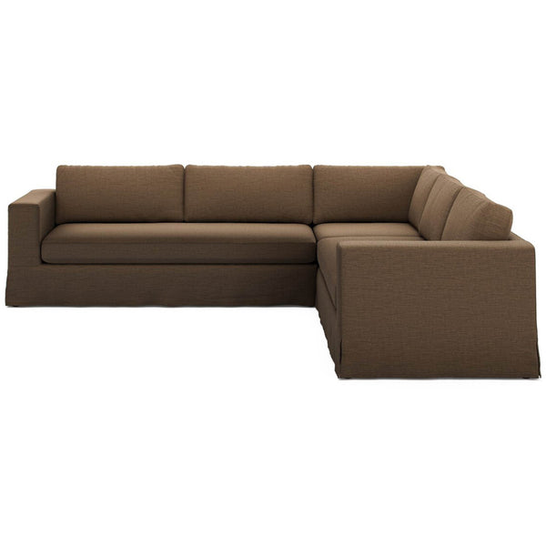 home fashion Tovana 3 Piece Sectional Nomad Mushroom by Four Hands
