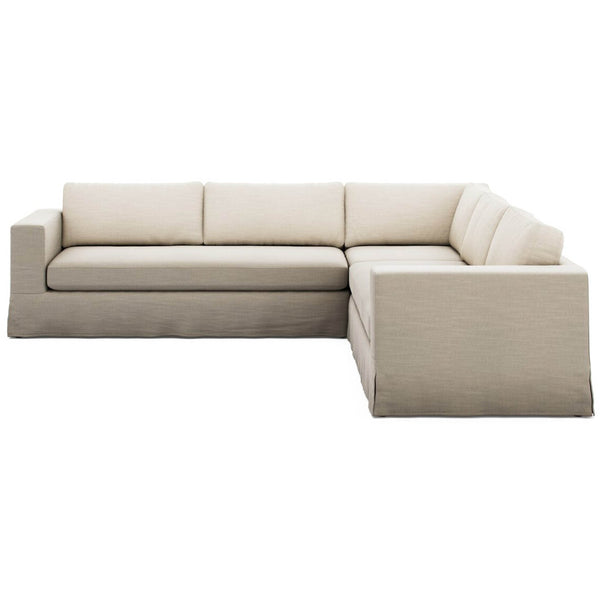 home fashion Tovana 3 Piece Sectional Savoy Parchment by Four Hands