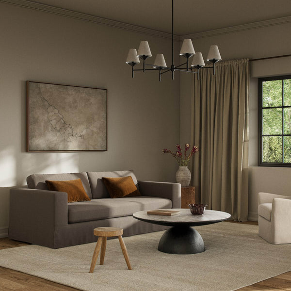 Home Fashion Tovana Sofa Savoy Coffee By Four Hands