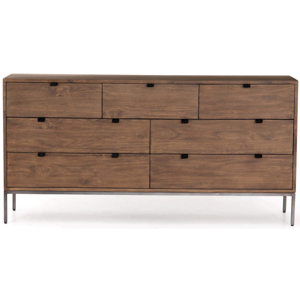 Home Fashion Trey 7 Drawer Dresser Auburn By Four Hands