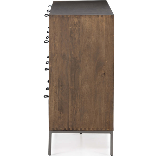 Home Fashion Trey 9 Drawer Dresser Auburn By Four Hands