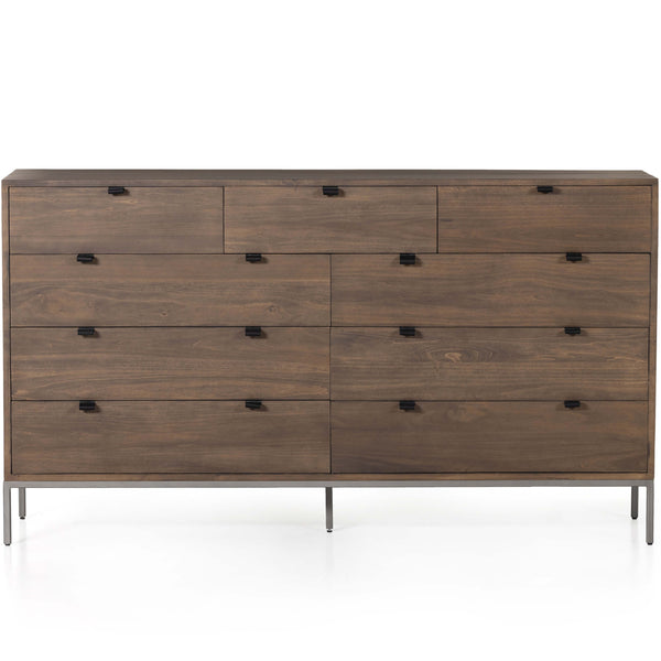 Home Fashion Trey 9 Drawer Dresser Auburn By Four Hands