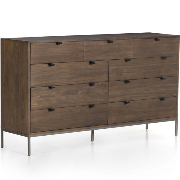 home fashion Trey 9 Drawer Dresser Auburn by Four Hands