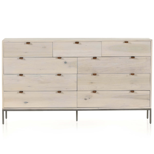 Home Fashion Trey 9 Drawer Dresser Dove By Four Hands