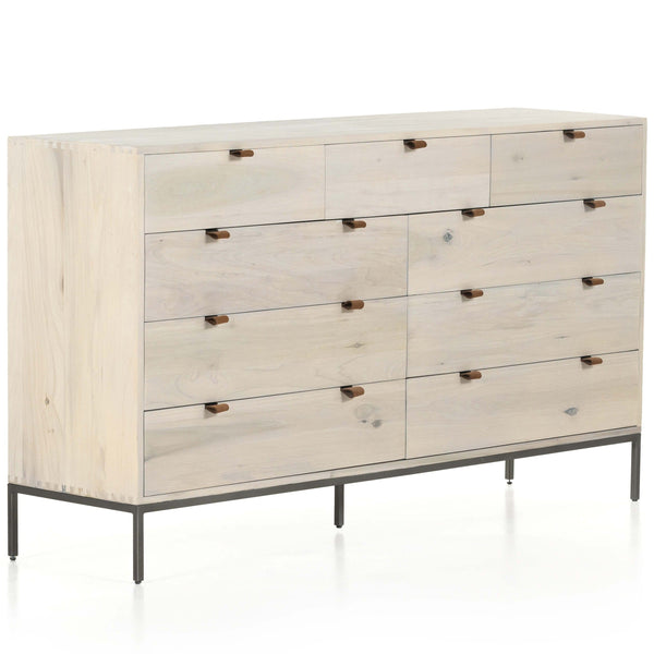 home fashion Trey 9 Drawer Dresser Dove by Four Hands