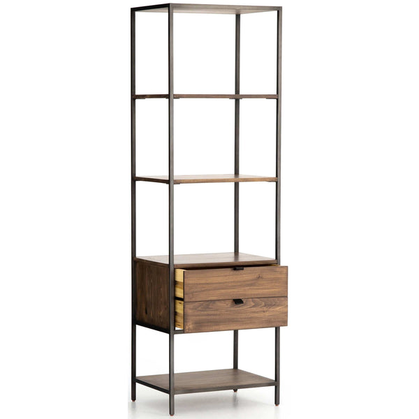 Home Fashion Trey Bookshelf Auburn Poplar By Four Hands