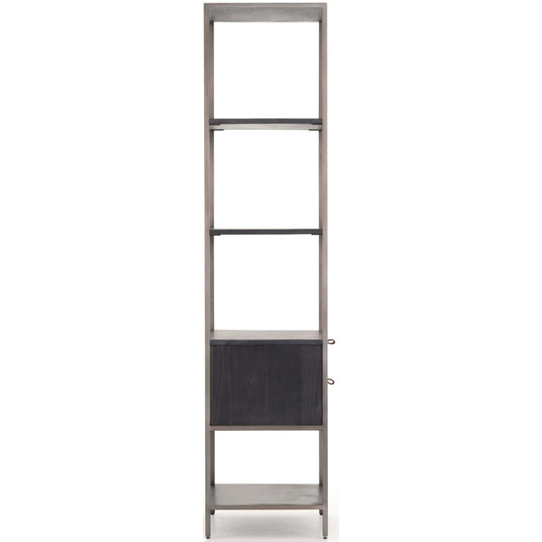 Home Fashion Trey Bookshelf Black Poplar By Four Hands