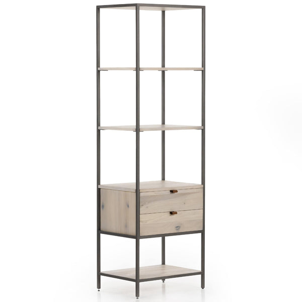 home fashion Trey Bookshelf Dove Poplar by Four Hands