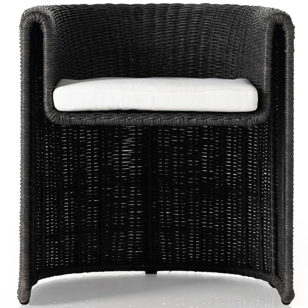 Home Fashion Tucson Outdoor Dining Chair Vintage Coal Set Of 2 By Four Hands