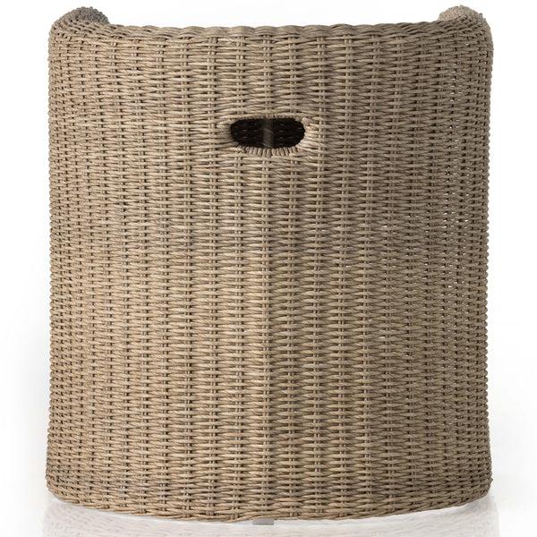 Home Fashion Tucson Outdoor Dining Chair Vintage White Set Of 2 By Four Hands