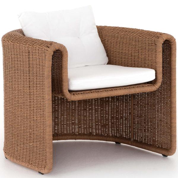 home fashion Tucson Woven Outdoor Chair Natural by Four Hands
