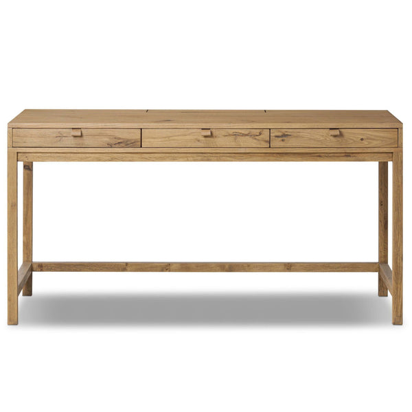 Home Fashion Tula Writing Desk Worn Oak By Four Hands