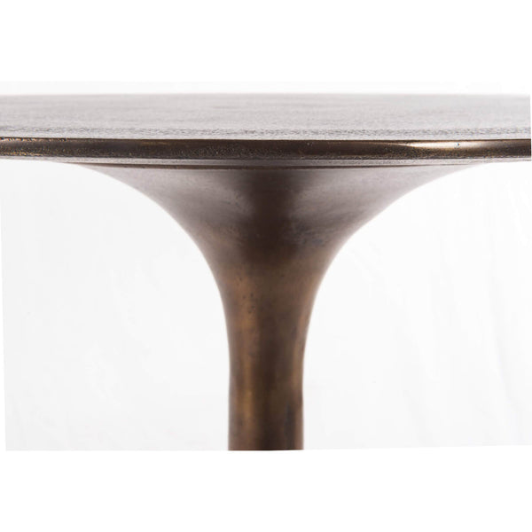 Home Fashion Tulip Side Table Antique Rust By Four Hands