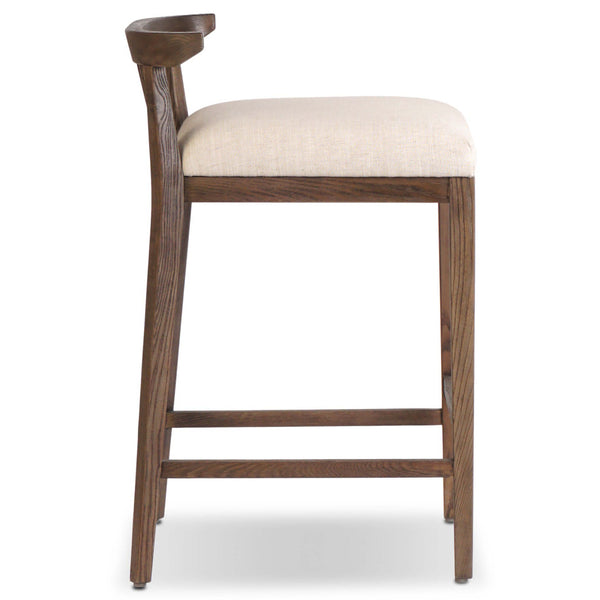 Home Fashion Tullio Stool Savoy Parchment By Four Hands