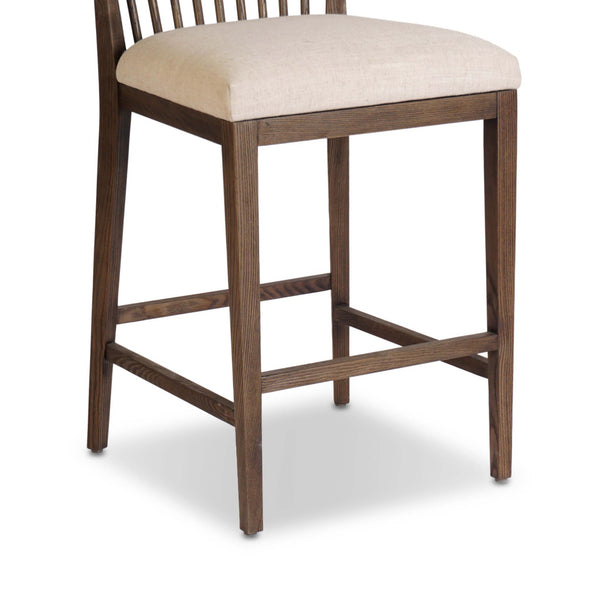 Home Fashion Tullio Stool Savoy Parchment By Four Hands