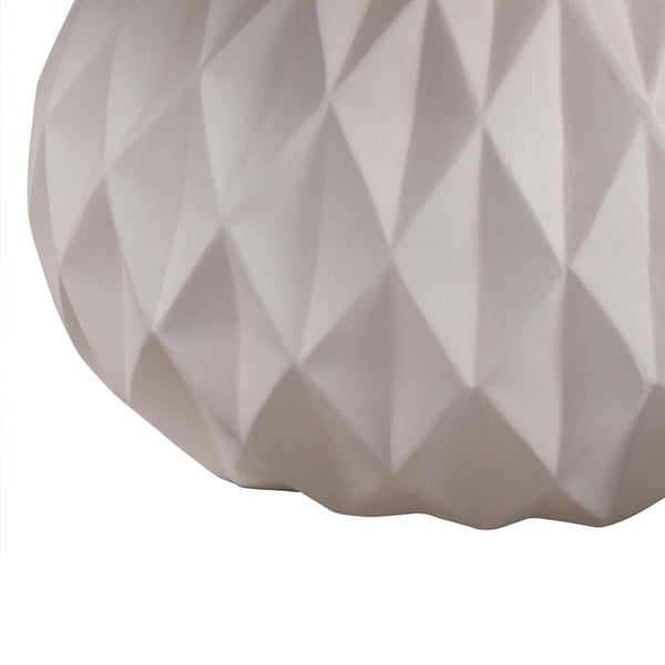 Home Fashion Tulum Outdoor Round Dining Table Ivory