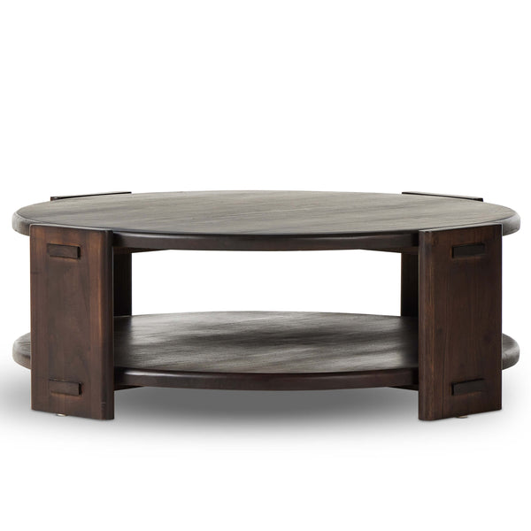 Home Fashion Two Tier Coffee Table Matte Brown By Four Hands