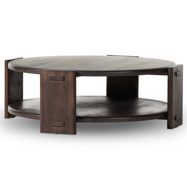 home fashion Two Tier Coffee Table Matte Brown by Four Hands