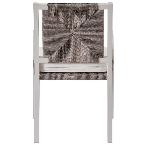 Home Fashion Tybee Outdoor Dining Chair Wicker Greige Set Of 2