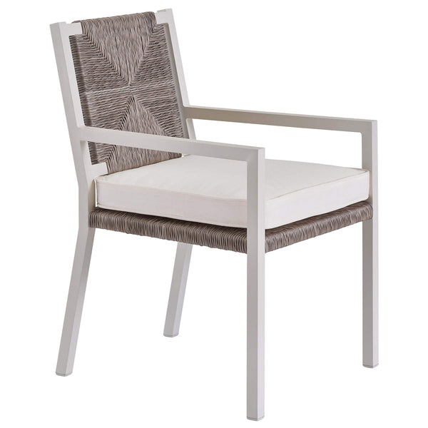home fashion Tybee Outdoor Dining Chair Wicker Greige Set of 2