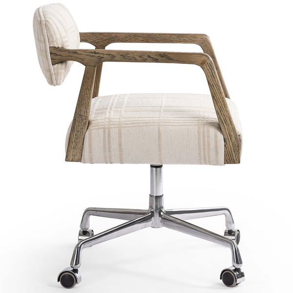 Home Fashion Tyler Desk Chair Sheffield Ivory By Four Hands