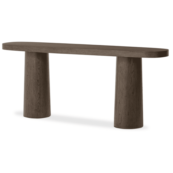 home fashion Valen Console Table Rustic Brown by Four Hands